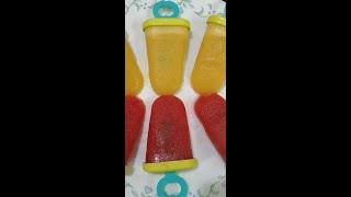 Watermelon pineapple ice lollies | watermelon pineapple ice pops | Watermelon & Pineapple Popsicles