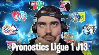 Pronostics Ligue 1 Journée 13 !! #psg #ol #om #ligue1