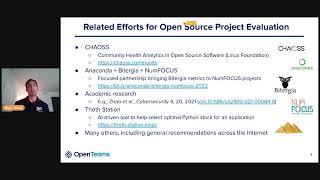 Fatma Tarlaci, Brian Skinn, Dale Tovar - OpenTeams Score: A Way to Assess Open Source Projects