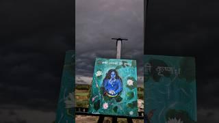 ~🪷 #divinity #divine #armonian armonian #krishnabhakti #acrylicpaiting #art