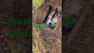 How to unclog a septic baffle clog