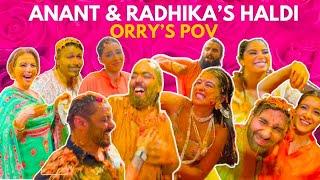 The Ambani Wedding Haldi : Orry's POV