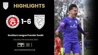 Poole Town 1-6 Merthyr Town | Southern League Premier South 2024/25 | Highlights