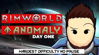 RimWorld Anomaly Gameplay | First Anomaly Playthrough | 500% Difficulty, No Pause, No Killbox