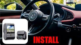 How I Wired Up My Front & Rear Dash Camera In My 4th Gen Mazda 3 Hatchback