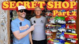 Secret tackle shop PACKED with MORE discontinued bass fishing lures! (Part 2)