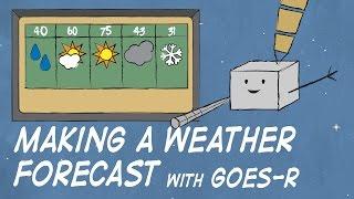 Making a Weather Forecast with GOES-R