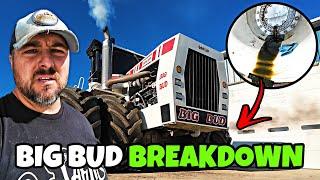 BIG BUD 600/50 BREAKDOWN...Wheel Bearing & Axle Planetary Toast??