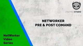 NetWorker Pre and Post command