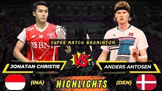 Wow‼️Exciting match Jonatan Christie vs Anders Antosen match 5 years ago before China masters