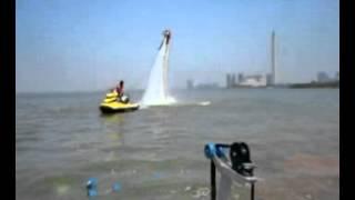 Leisure speed boat and water jet flyer