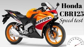 Honda CBR125 Review and speed test!