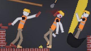 People Fight Each Other On Construction Zone In People Playground (13)