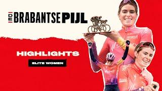 HIGHLIGHTS: Elite Women | DE BRABANTSE PIJL 2022