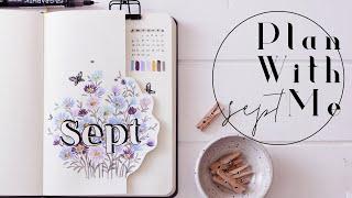 Plan With Me | Sept 2020 Bullet Journal Asters