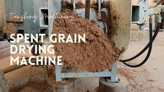 Spent Grain Drying Machine for Dewatering