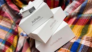 КАКИЕ AirPods ВЫБРАТЬ? Airpods Pro 2 или Airpods 4 или Airpods 3 или Airpods 2 или Airpods 4 ANC