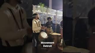 Movement Drummers Detroit Hart Plaza