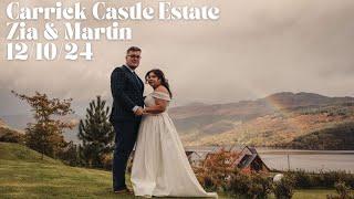 Zia & Martin's Wedding, Carrick Castle Estate, 12/10/24