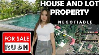 PROPERTY FOR SALE 24 | House Tour With Swimming Pool House and Lot For Sale 2022