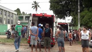 Acidente no Gambá3, gravado pelo Blog do Anderson Pereira