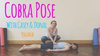 Cobra Pose | Bhujangasana - YogaHub