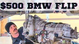 DIY Torque Converter, Trans Removal & Maintenance on my $500 BMW E46 330i FLIP