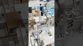 Aircraft type empty carton box case forming erecting machine