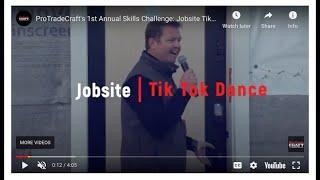 ProTradeCraft's 1st Annual Skills Challenge: Jobsite TikTok Dancing