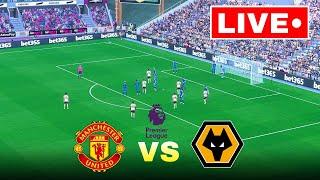 LIVE: Manchester United vs Wolves I  Premier League 2024 | Match Streaming