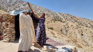 Zulikha, the strong nomads of Iran: from loneliness to warm bread!