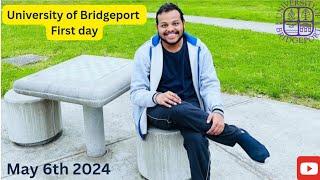 University of Bridgeport campus vlog || First day || May 6th 2024 Summer #2024 #ub #bridgeportct