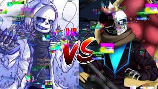 [ Error 404 Sans Reamke Vs King Multiverse ] Undertale Timeline Collapse