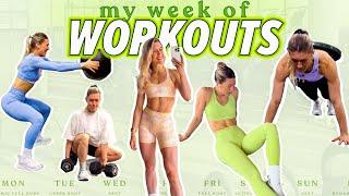 My Workout Routine! A Full Week at the Gym