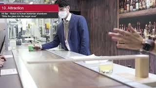 IAI Bar - Bartender Showdown - Robot vs Human? (cut from 2022 iREX IAI Booth, 10-1)