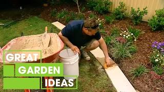 How To Make Great Garden Edging | Gardening | Great Home Ideas