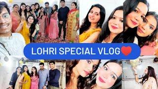 Humaari family ki pehli Lohri️l Marshika Chauhan Vlogs l Lohri celebration l #dailyvlog #marshika