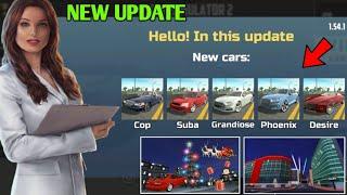 Car Simulator 2  New Update  | Version 1.54.1 | New Cars | New Garage | New City