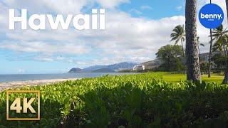 Exploring Honolulu Hawaii - 4k Walking Tour