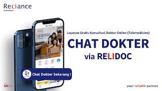 Layanan Konsultasi Dokter Online (Telemedicine) - ReliDoc