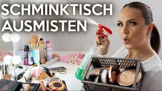 Entmüllen, putzen & neu sortieren | Schminktisch Transformation