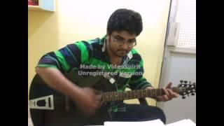 deepak sam played guitar.avi