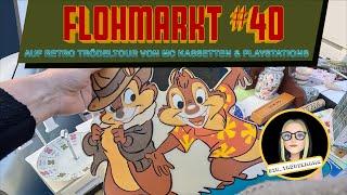 Flohmarkt #40 - Auf Retro Trödeltour von MC Kassetten über Yoshi, Scooby Doo bis zu Playstations