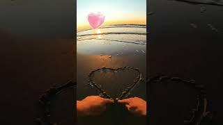 heart in the sand#beautiful#beauty#cute