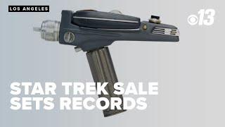 Star Trek memorabilia sale sets records