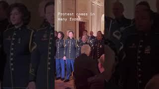 Army Chorus HUMILIATES Trump TO HIS FACE