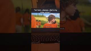 "on hers. always. she's my little sister" | credit: mad.reads #pjo #percyjackson #booktok