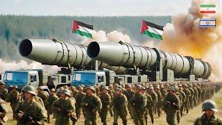 2 hours ago! 5000 tons of Iranian cruise missiles fired at Israeli military base