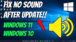 How To Fix No Sound After Windows 11 Update (Sound Missing)