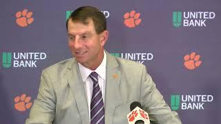 Clemson 66, App State 20: Dabo Swinney remembers Diondre Overton, breaks down game